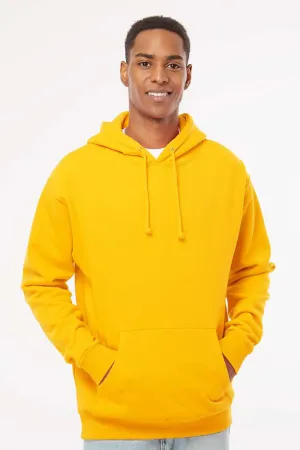Independent Trading Company Herren Kapuzenpullover Hoodie mit Kangaroo-Tasche - Gold