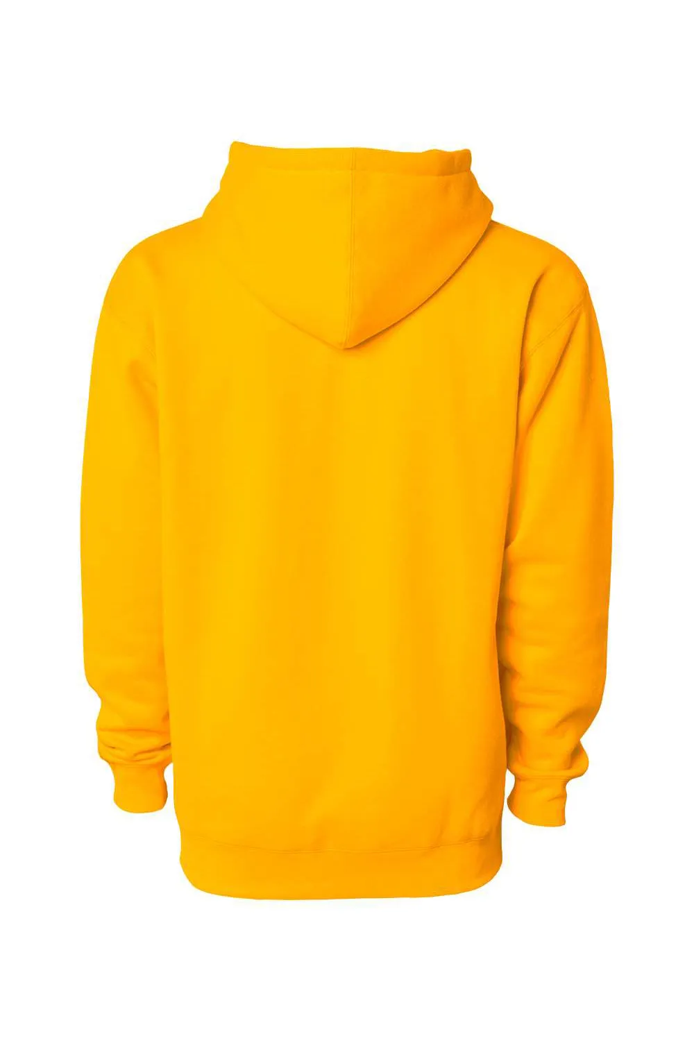 Independent Trading Company Herren Kapuzenpullover Hoodie mit Kangaroo-Tasche - Gold