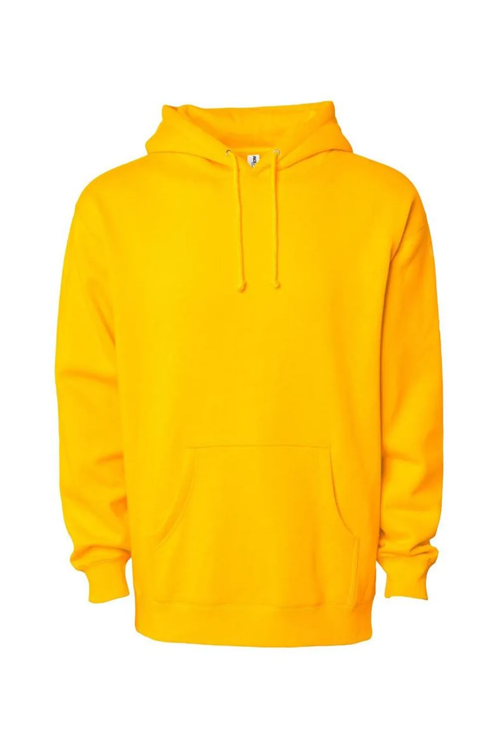 Independent Trading Company Herren Kapuzenpullover Hoodie mit Kangaroo-Tasche - Gold