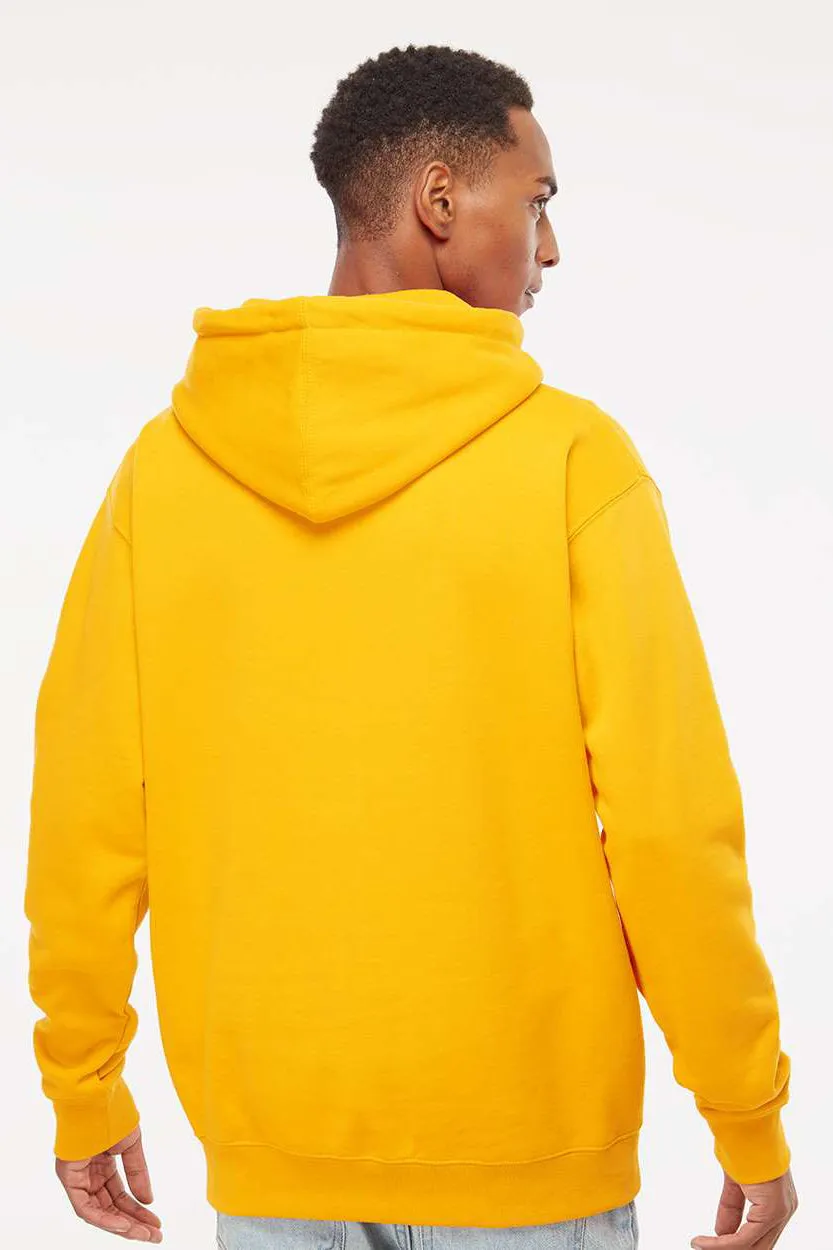 Independent Trading Company Herren Kapuzenpullover Hoodie mit Kangaroo-Tasche - Gold