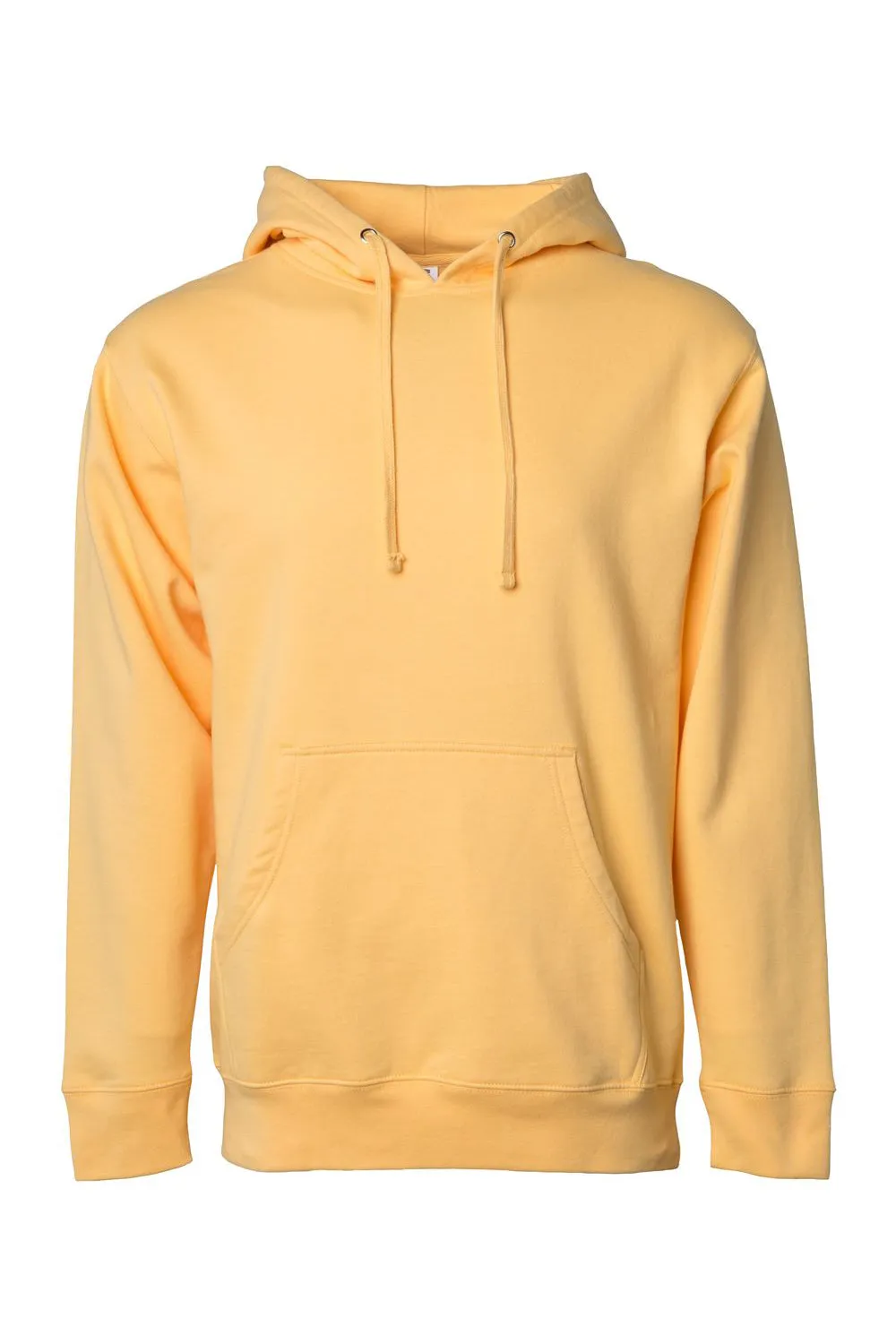 Independent Trading Company Herren Kapuzenpullover Hoodie mit Kangaroo-Tasche - Pfirsich
