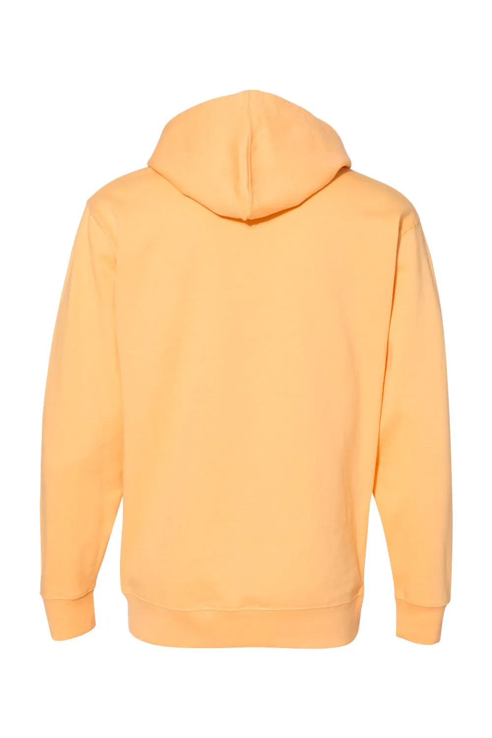 Independent Trading Company Herren Kapuzenpullover Hoodie mit Kangaroo-Tasche - Pfirsich