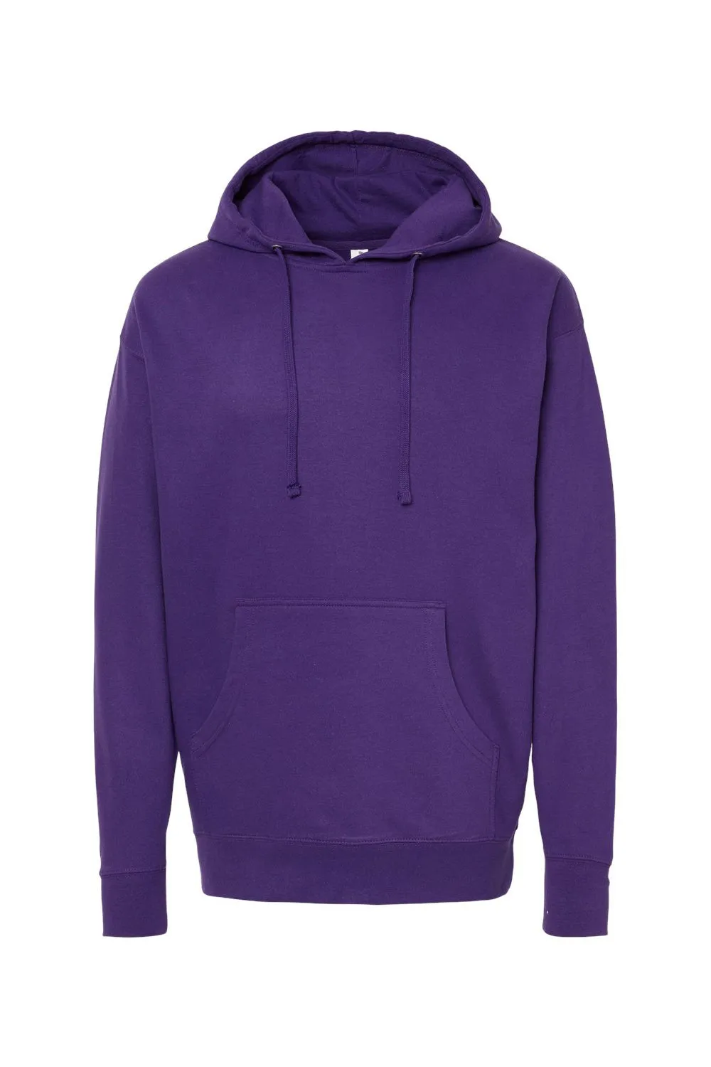 Independent Trading Company Herren Kapuzenpullover Hoodie mit Kangaroo-Tasche - Lila