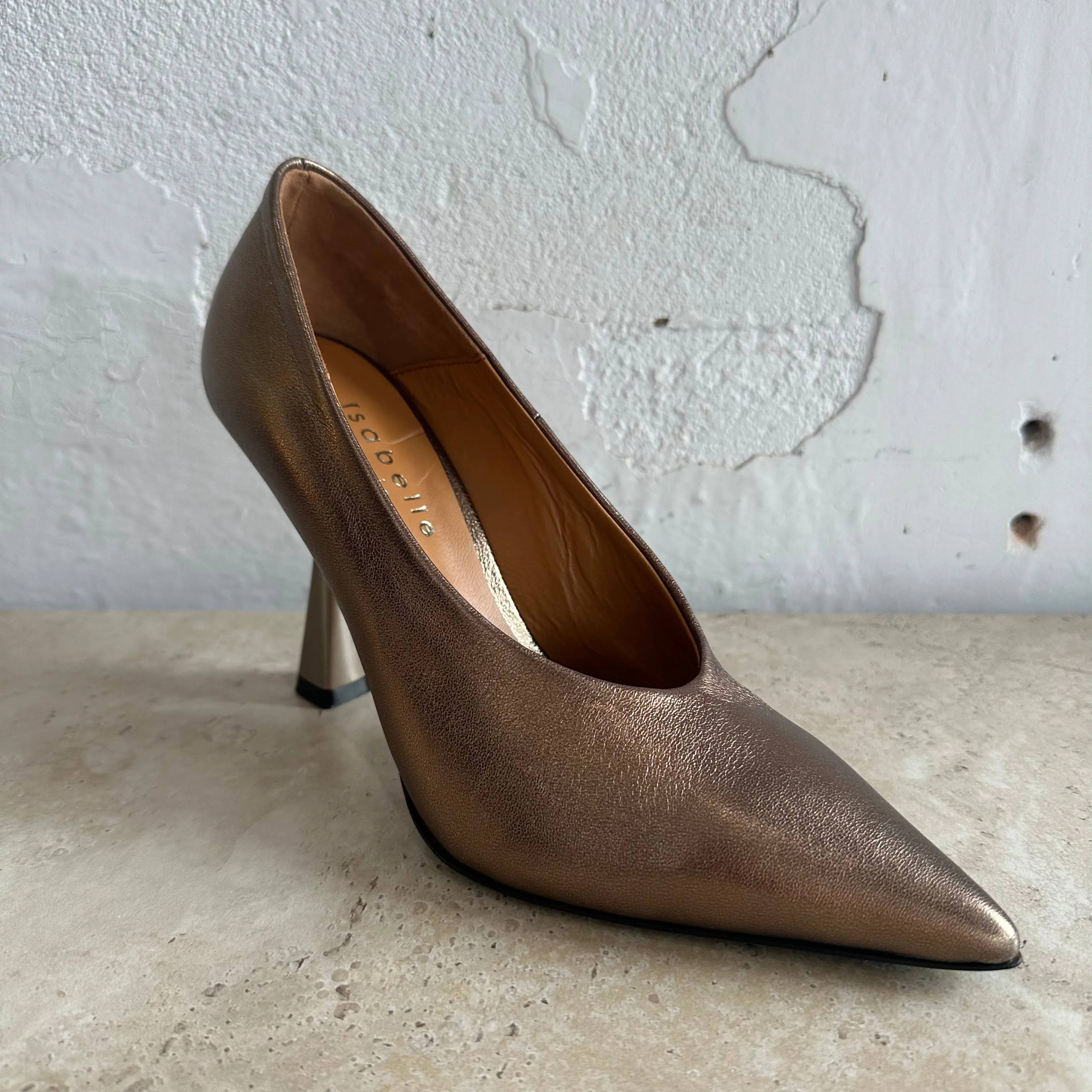 Isabelle Paris IS402 Bronzefarbene Schuhe_Isabelle-Paris
