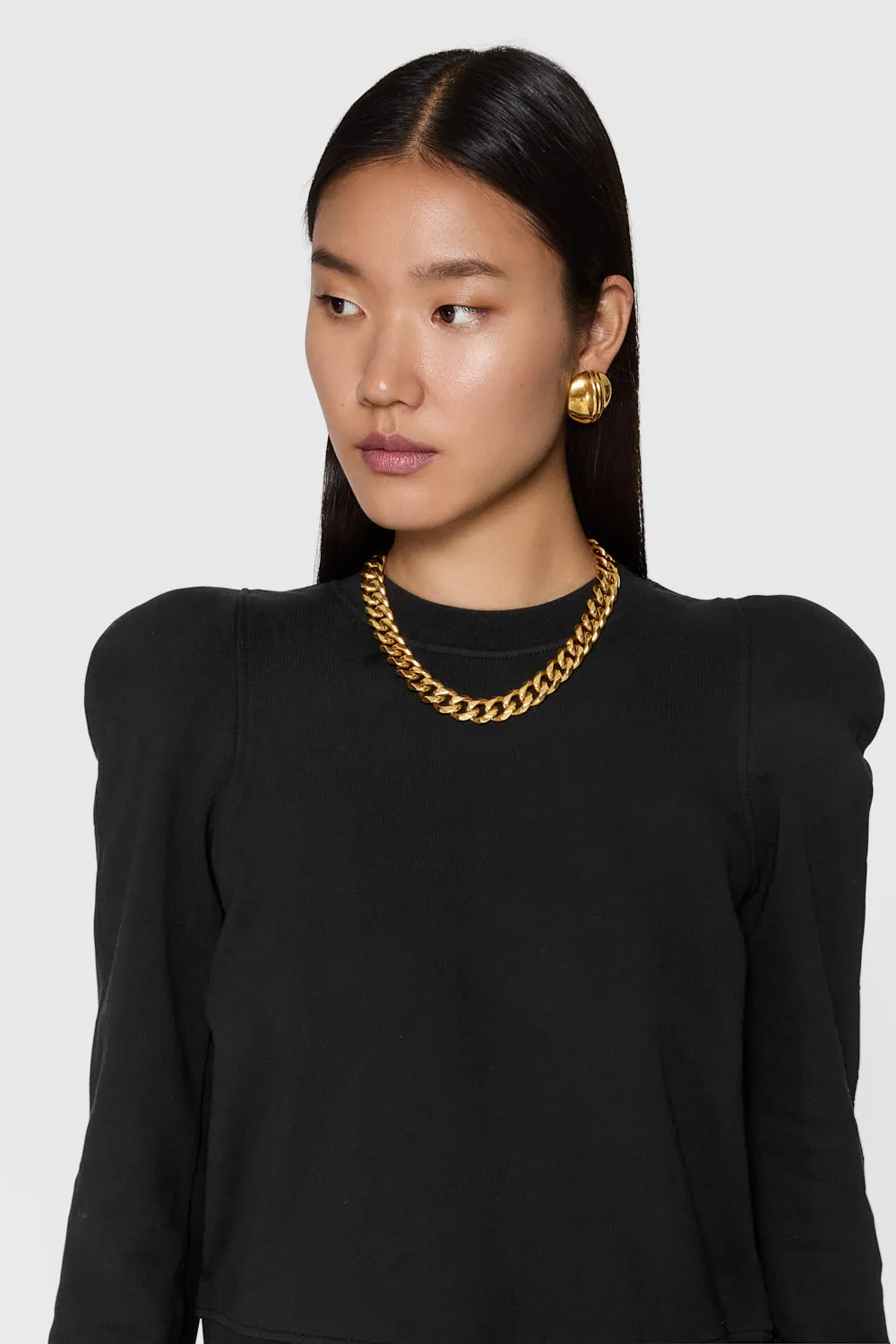 Jade-Skulptur Sweatshirt