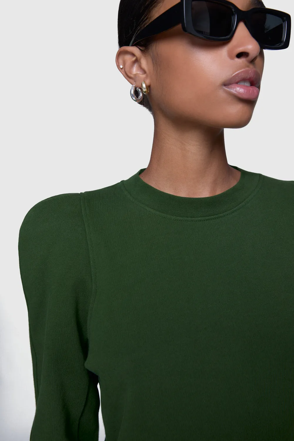 Jade-Skulptur Sweatshirt