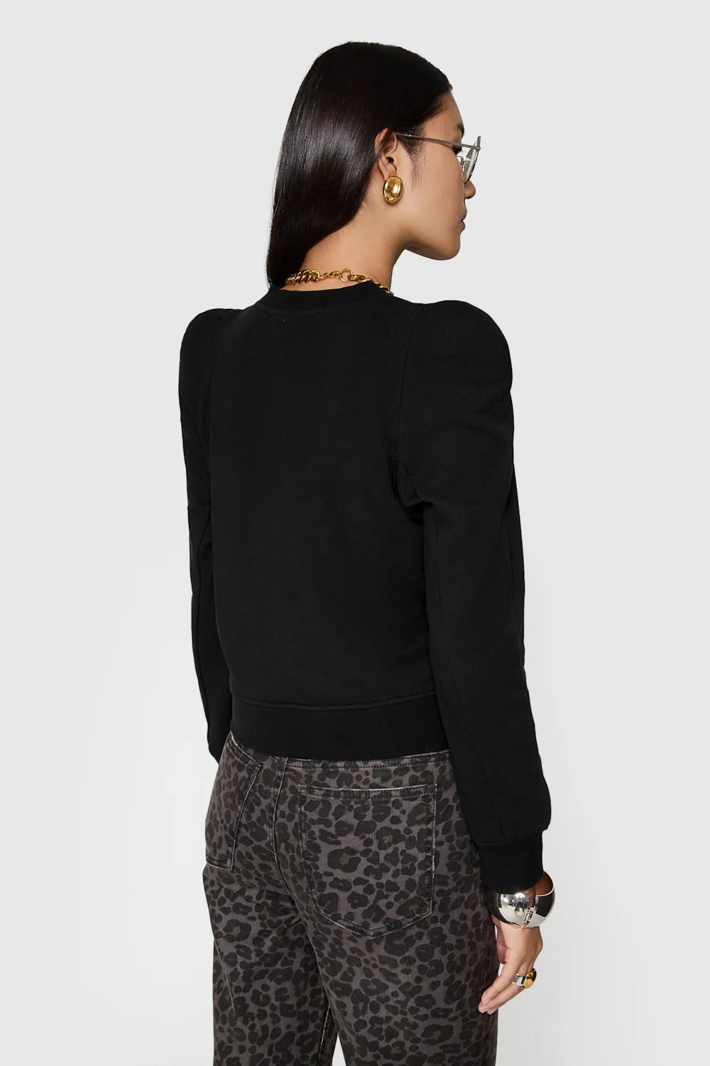 Jade-Skulptur Sweatshirt