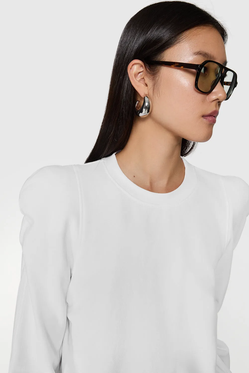 Jade-Skulptur Sweatshirt