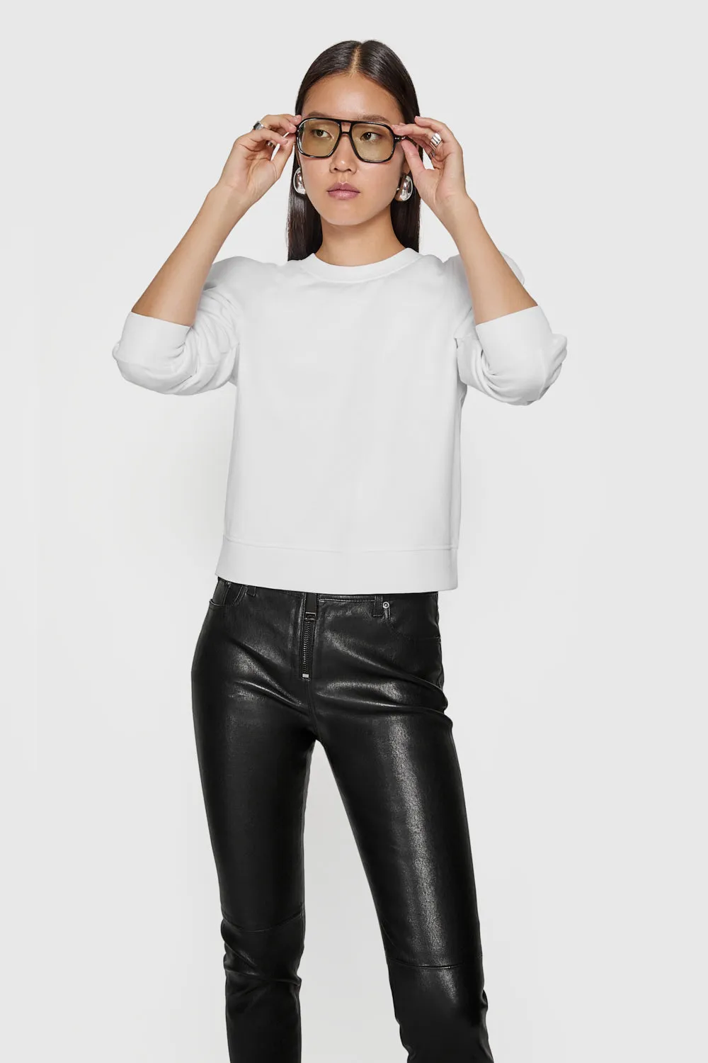 Jade-Skulptur Sweatshirt