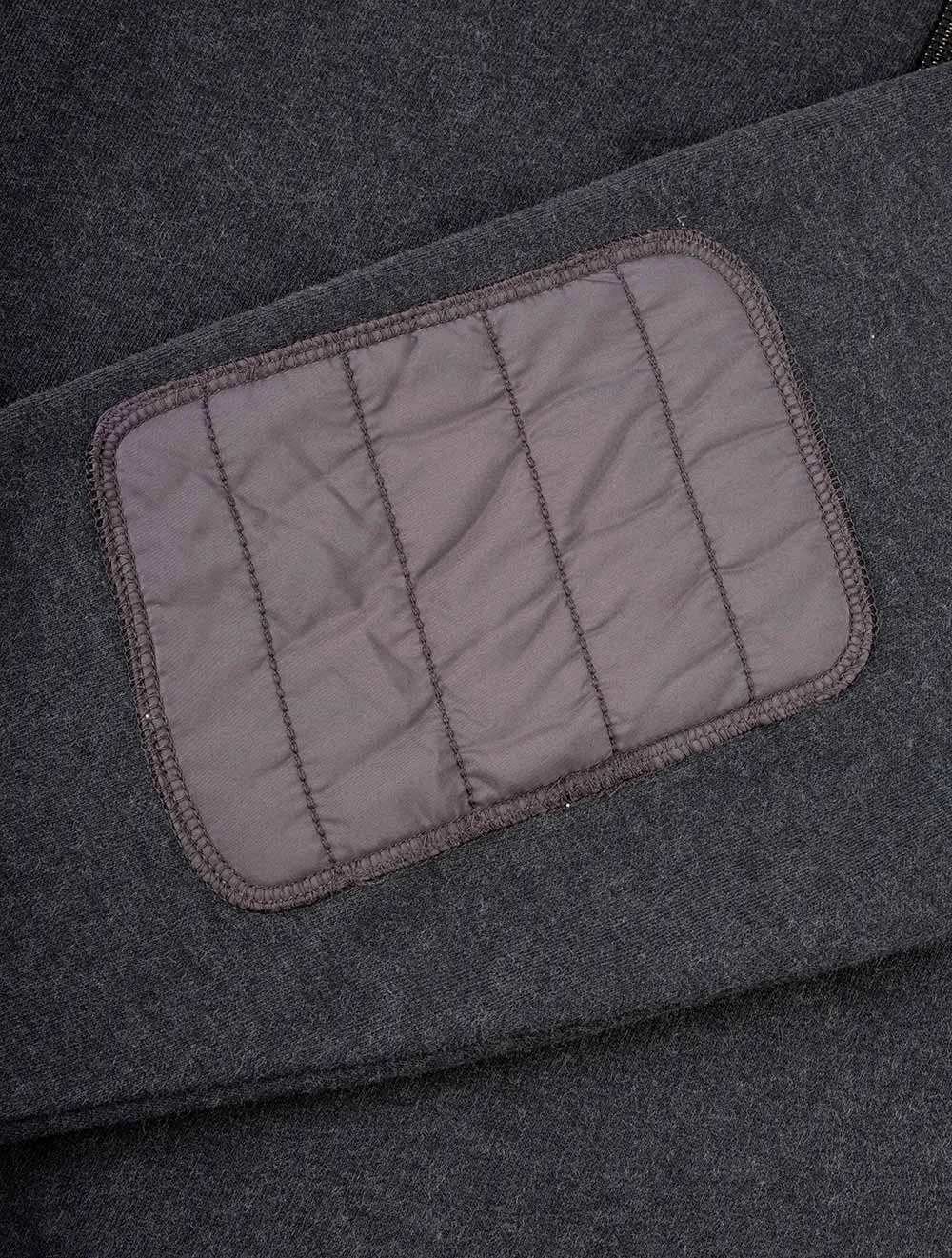 Jaxon Viertel-Zip Pullover Anthrazit