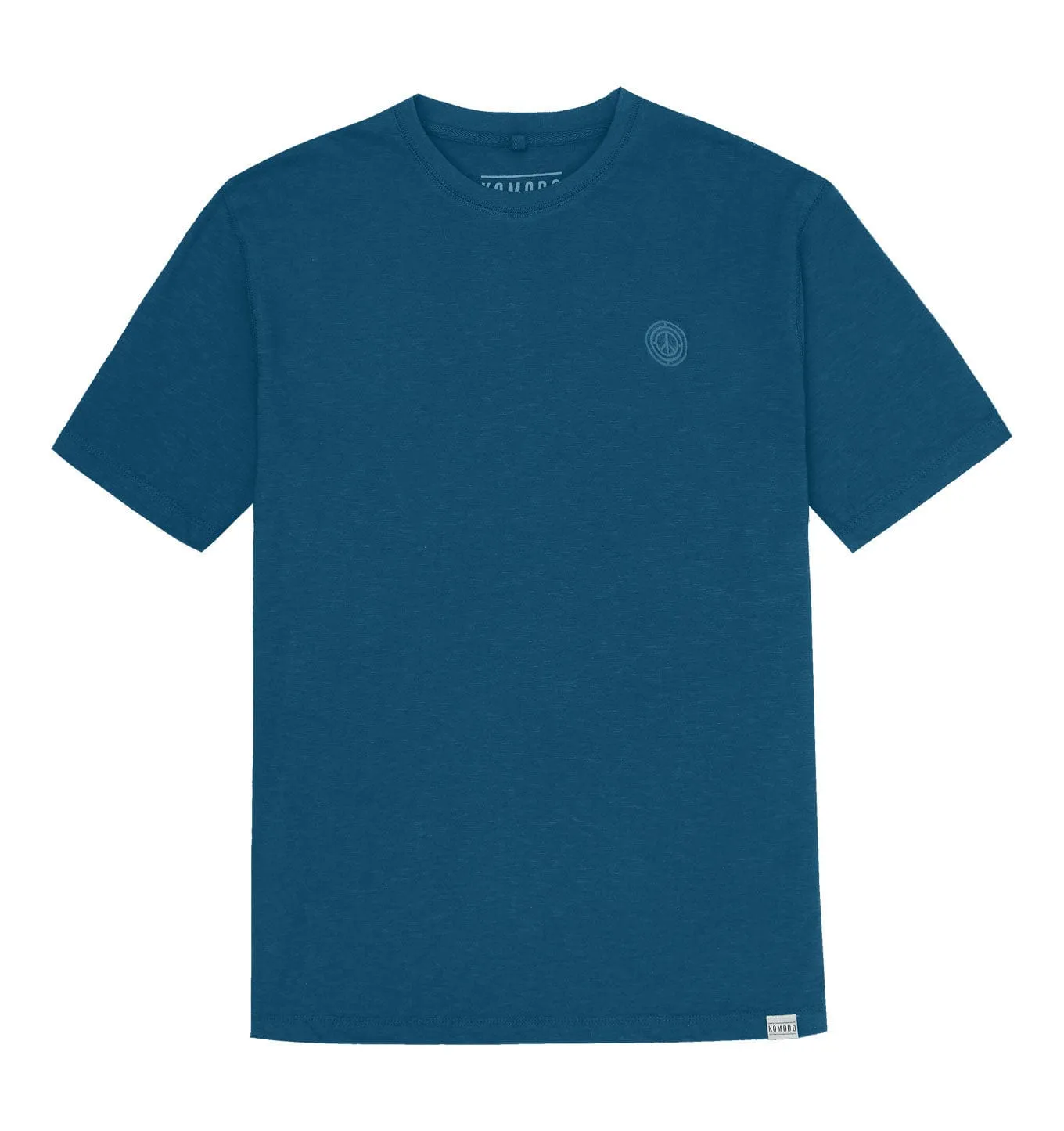 Kin Bio-Baumwoll-T-Shirt | Petrolblau