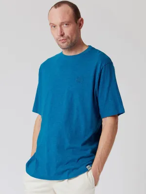 Kin Bio-Baumwoll-T-Shirt | Petrolblau