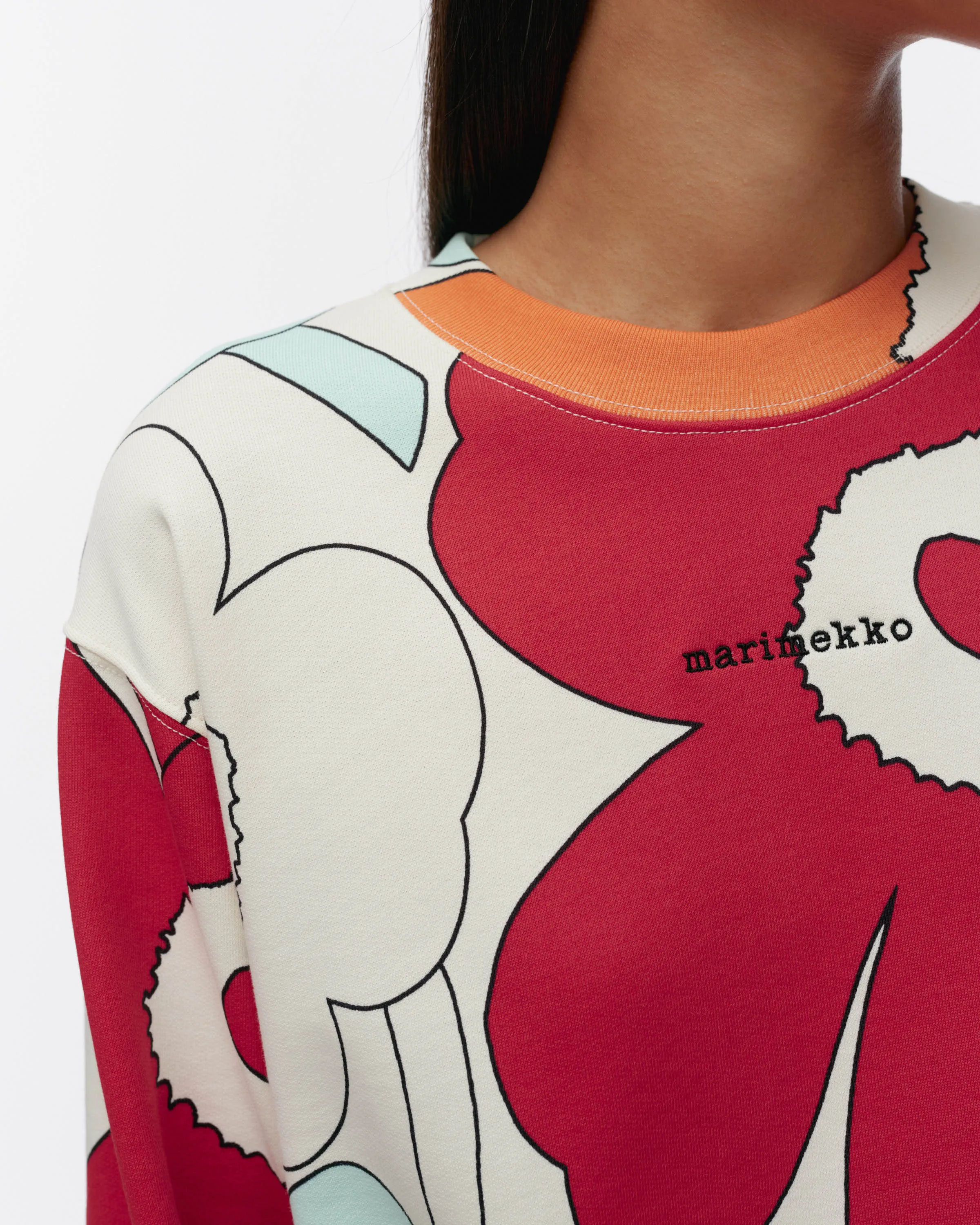 Kioski Leiot Umriss Unikko Langarmoberteil 62cm Bekleidung_Marimekko