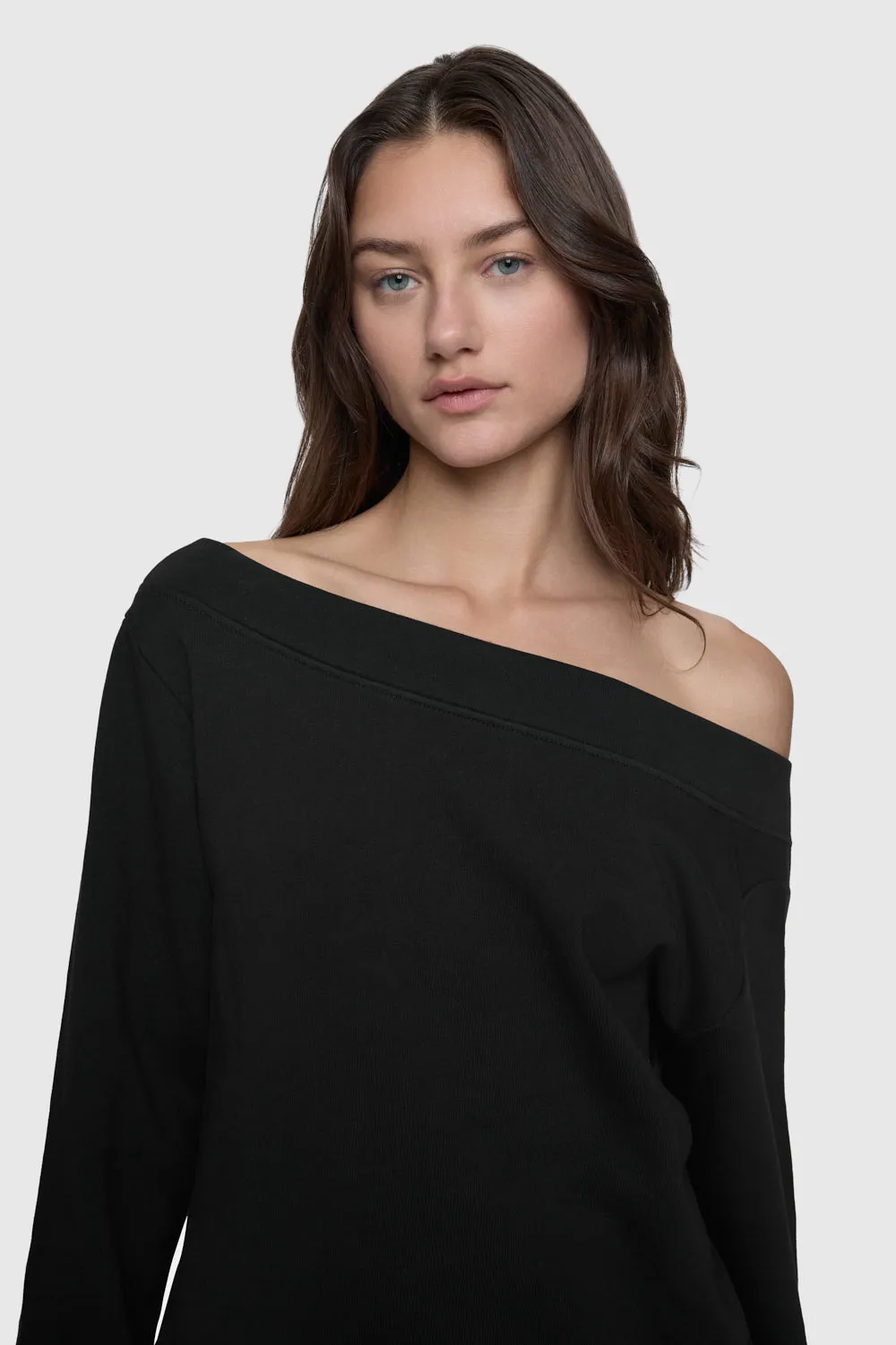Kora Schulterfreies Sweatshirt