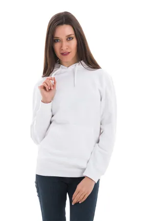 Lane Seven Herren Premium Kapuzenpullover Hoodie mit Kangaroo-Tasche - Weiß