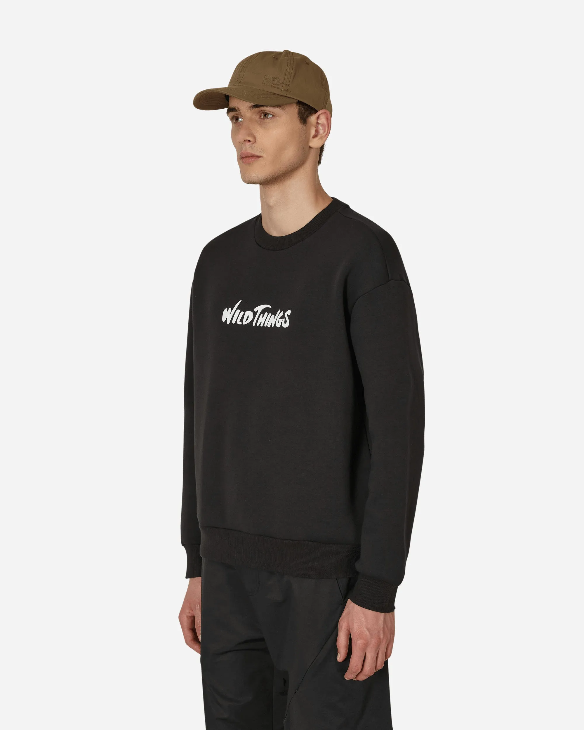 Logo Crewneck Sweatshirt Schwarz