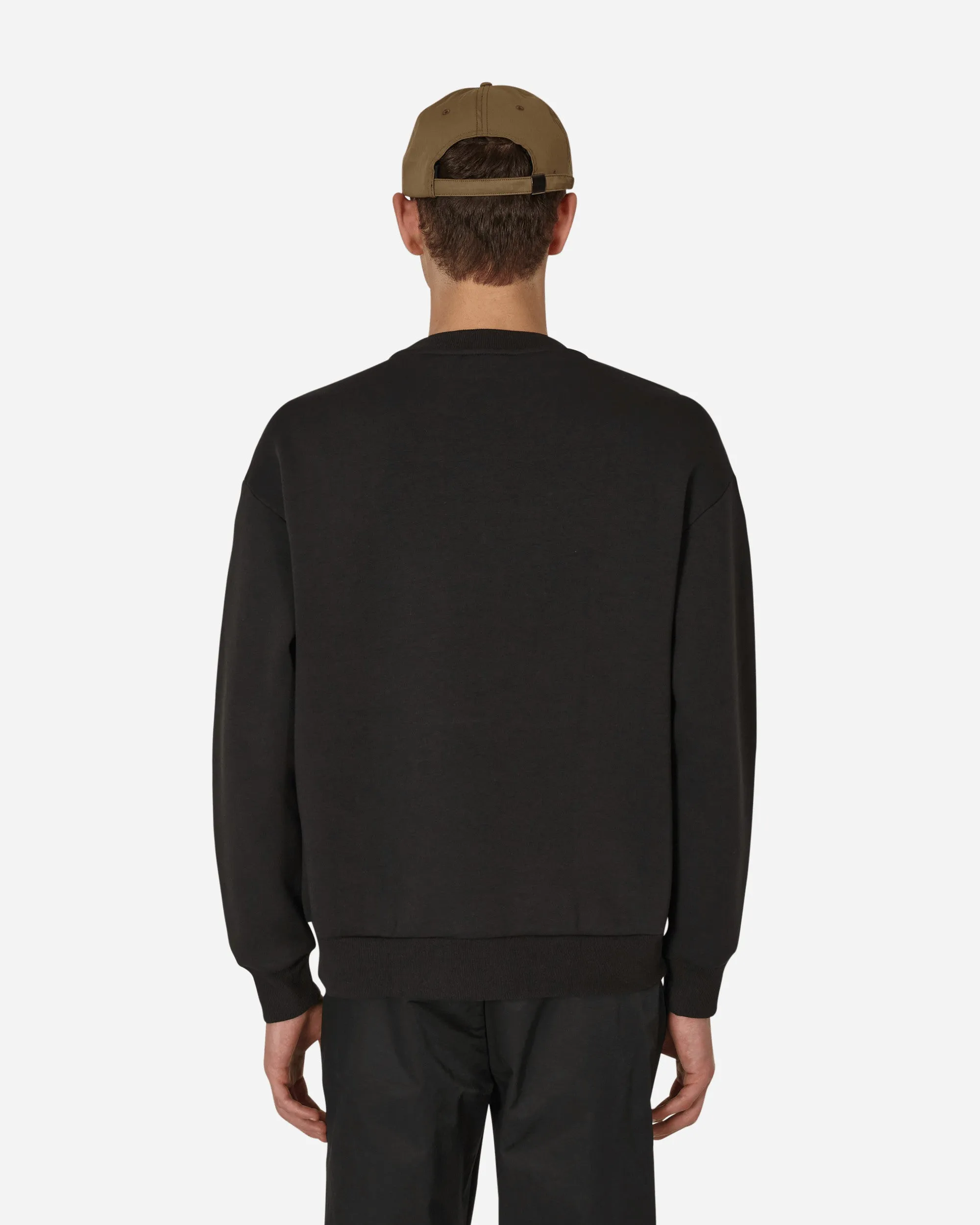 Logo Crewneck Sweatshirt Schwarz