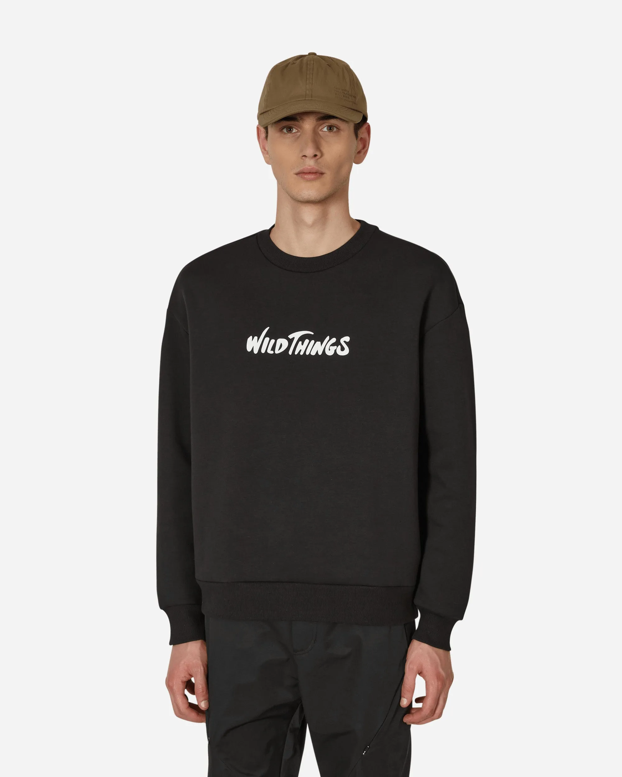 Logo Crewneck Sweatshirt Schwarz