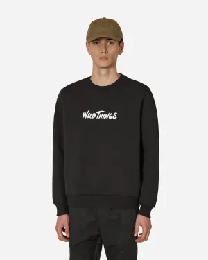 Logo Crewneck Sweatshirt Schwarz