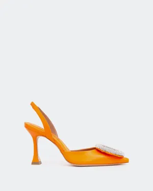 Mayta Orange Leder