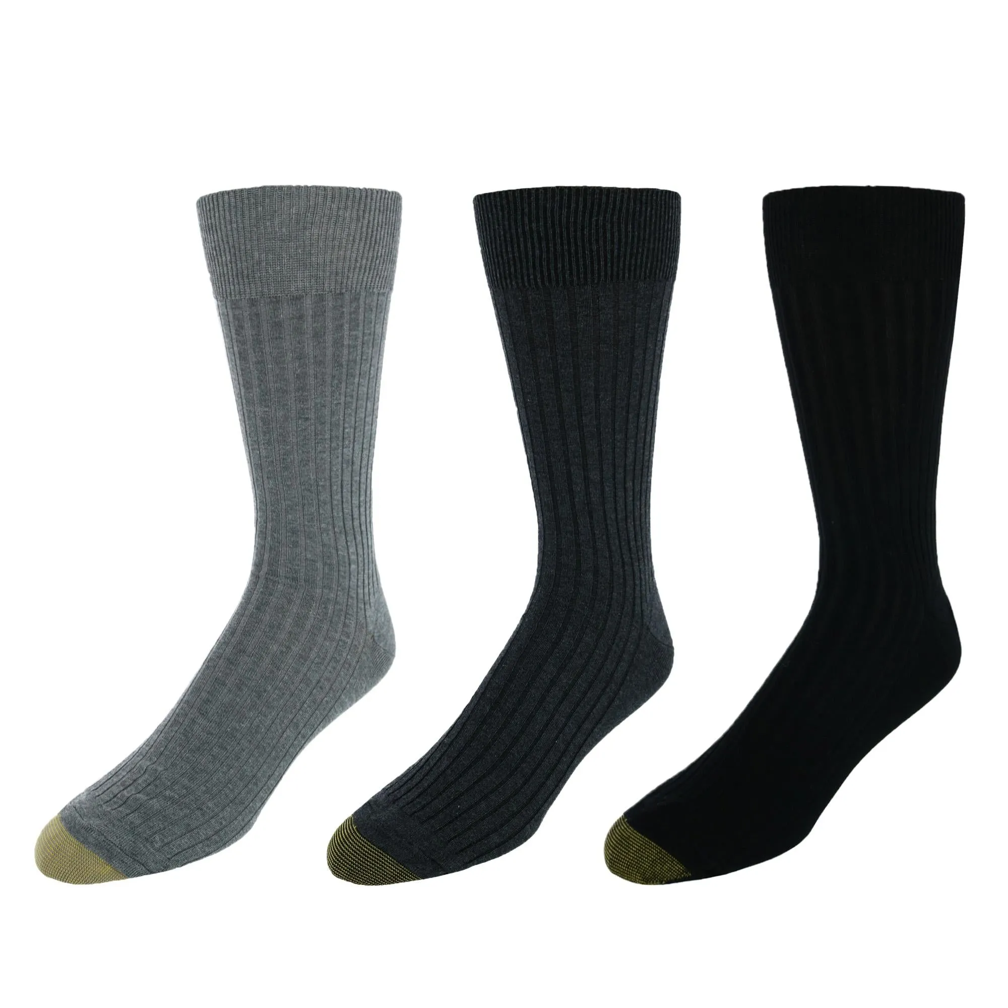 Herren Baumwoll-Feuchtigkeitsregulierende Canterbury Crew Socken (3-Pack)