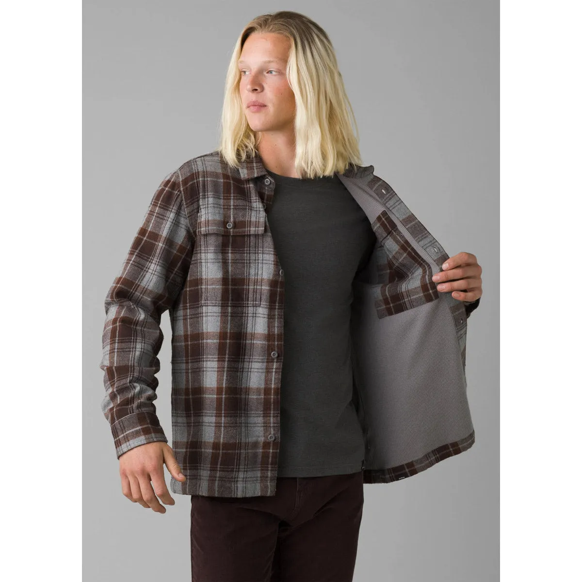 Herren-Glover-Park-Flanell mit Futter