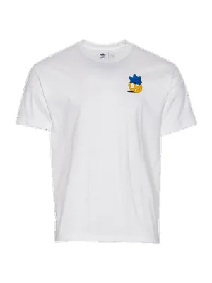 Herren T-Shirt mit Grafikdruck, Weiß