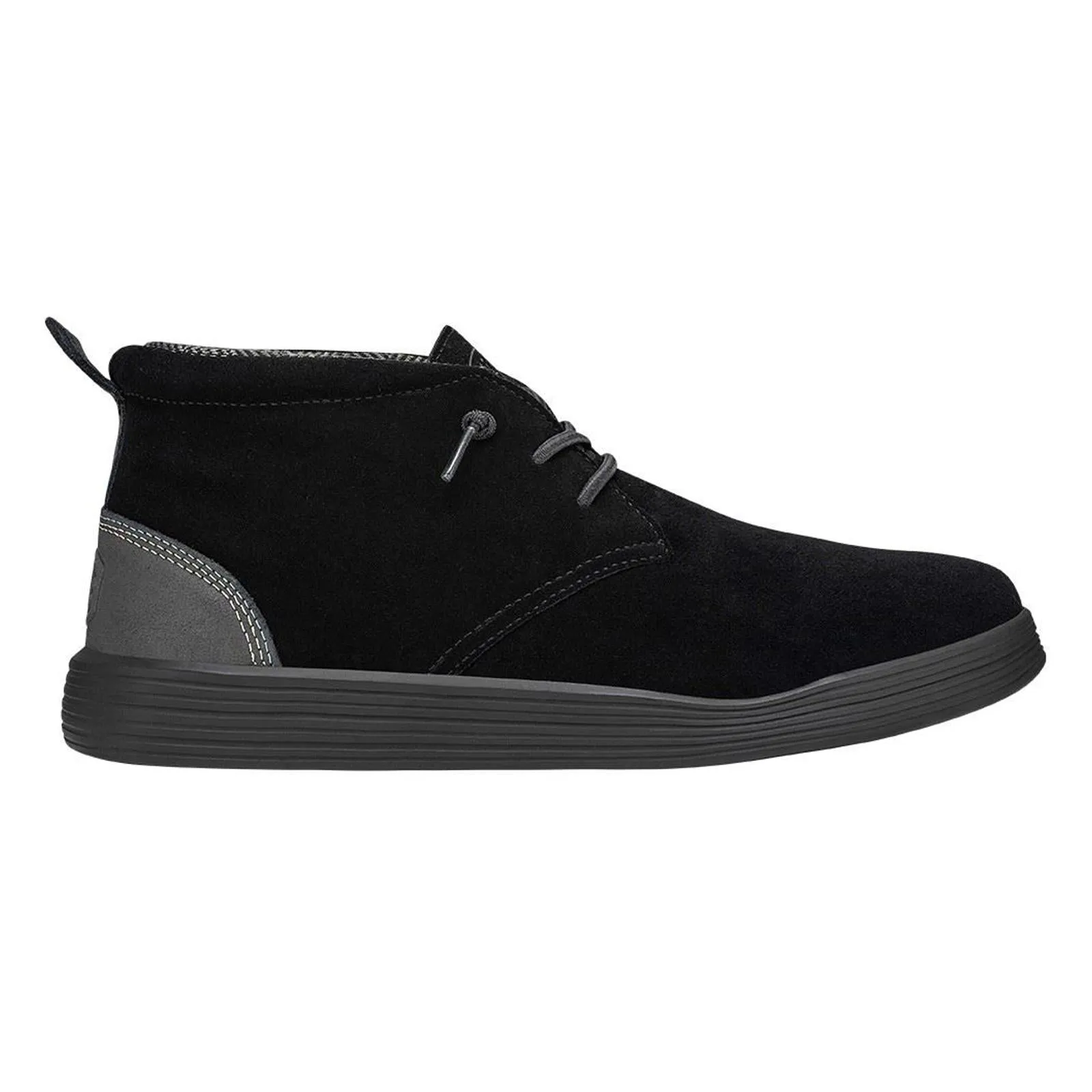 Herren Heydude 40605 Jo Schlupfstiefel - Tiefschwarz