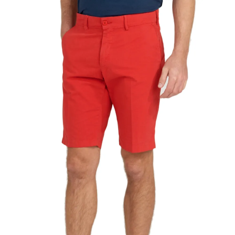 Herren einfache Freizeitshorts, Rot