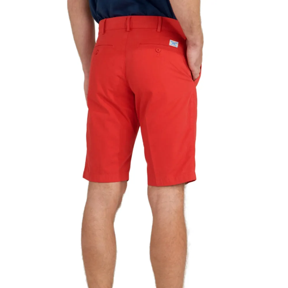 Herren einfache Freizeitshorts, Rot
