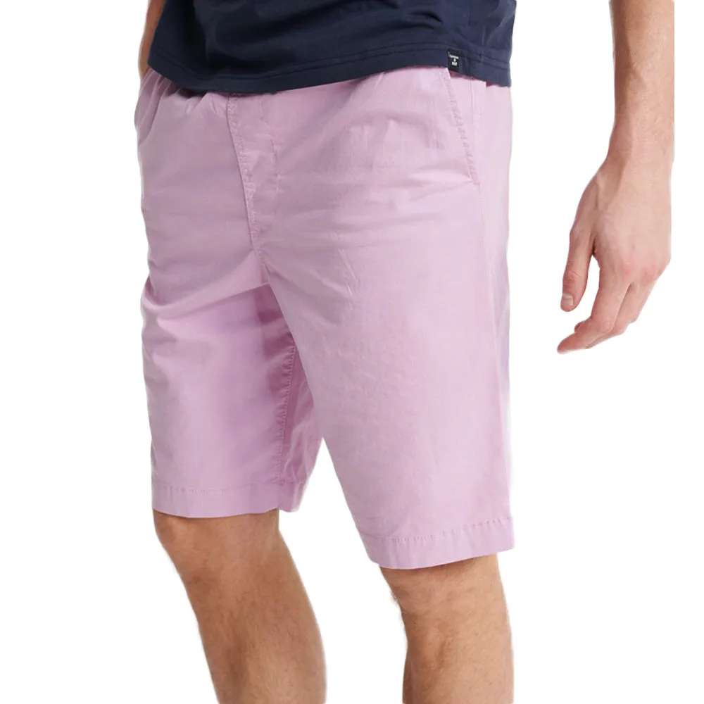Herren Basic Klassisch geschnittene Shorts, Hellviolett