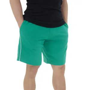 Herren-Baumwollshorts, einfarbig, Grün