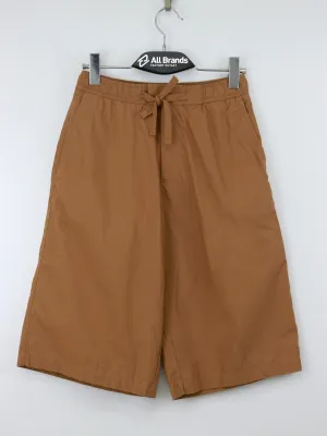 Herren einfarbige kurze Hose, Braun