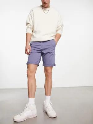 Herren Basic Kurzshort, Hellblau