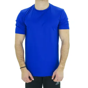 Herren Sportoberteil, Einfarbig, Indigo