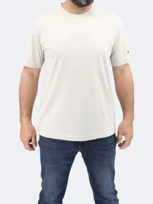 Herren Basic T-Shirt, Stein
