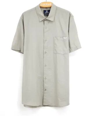 Herren-Hemd mit Seitentasche, Khaki