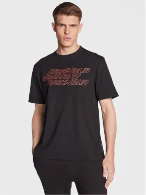 Herren T-Shirt mit Aufdruck, Schwarz