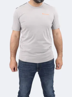 Herren T-Shirt mit Aufdruck, Grau