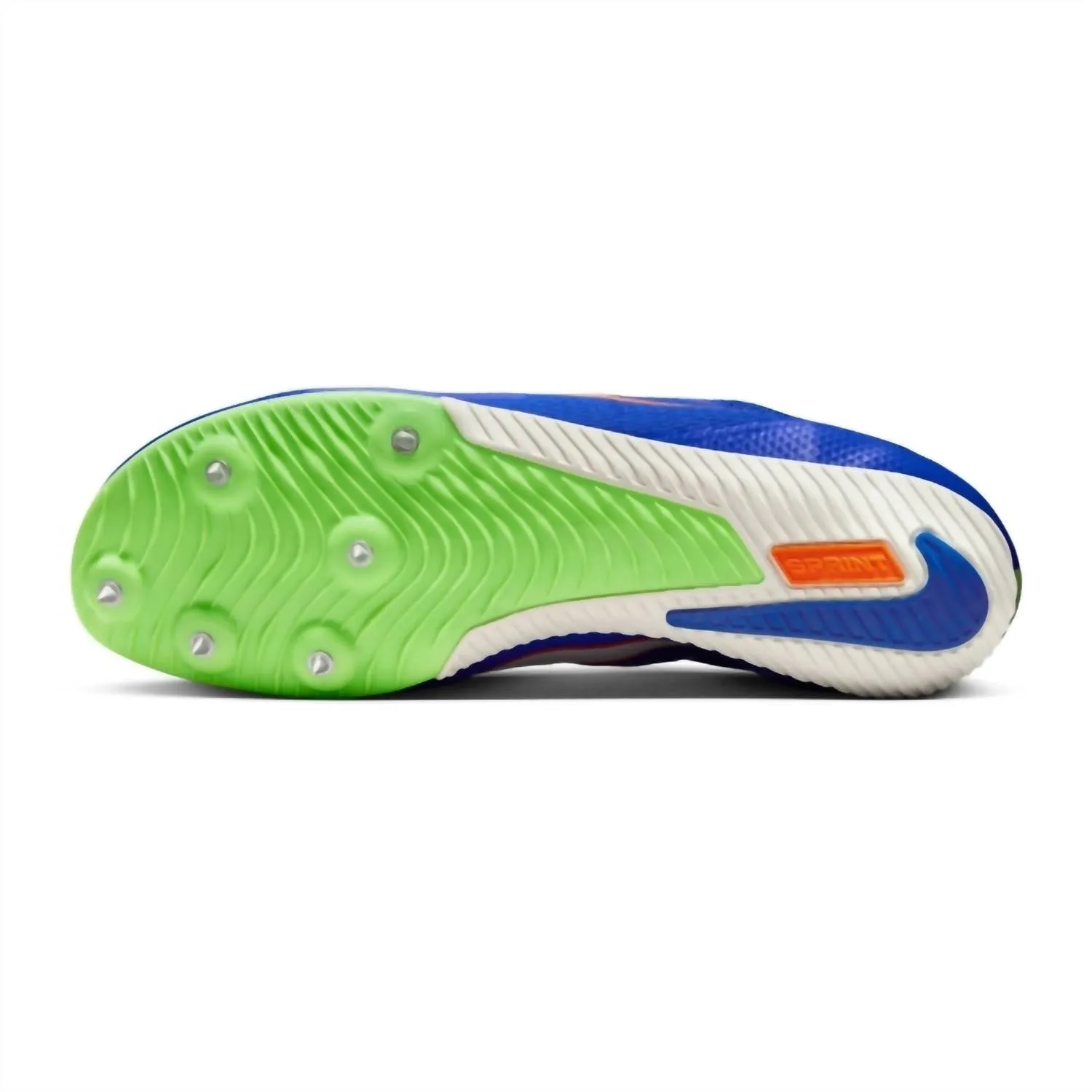Herren Rival Sprint Sneaker in Rennblau/Weiß/Neongrün