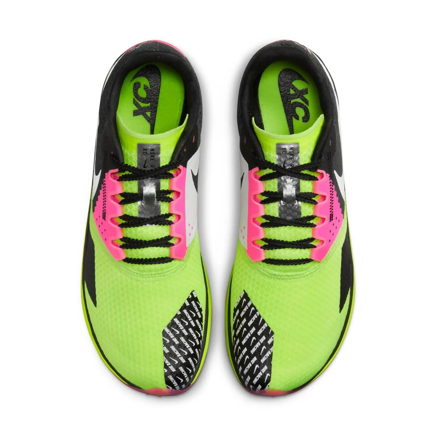 Herren Rival Xc 6 Sneaker in Volt/Weiß-Schwarz-Hyper Pink
