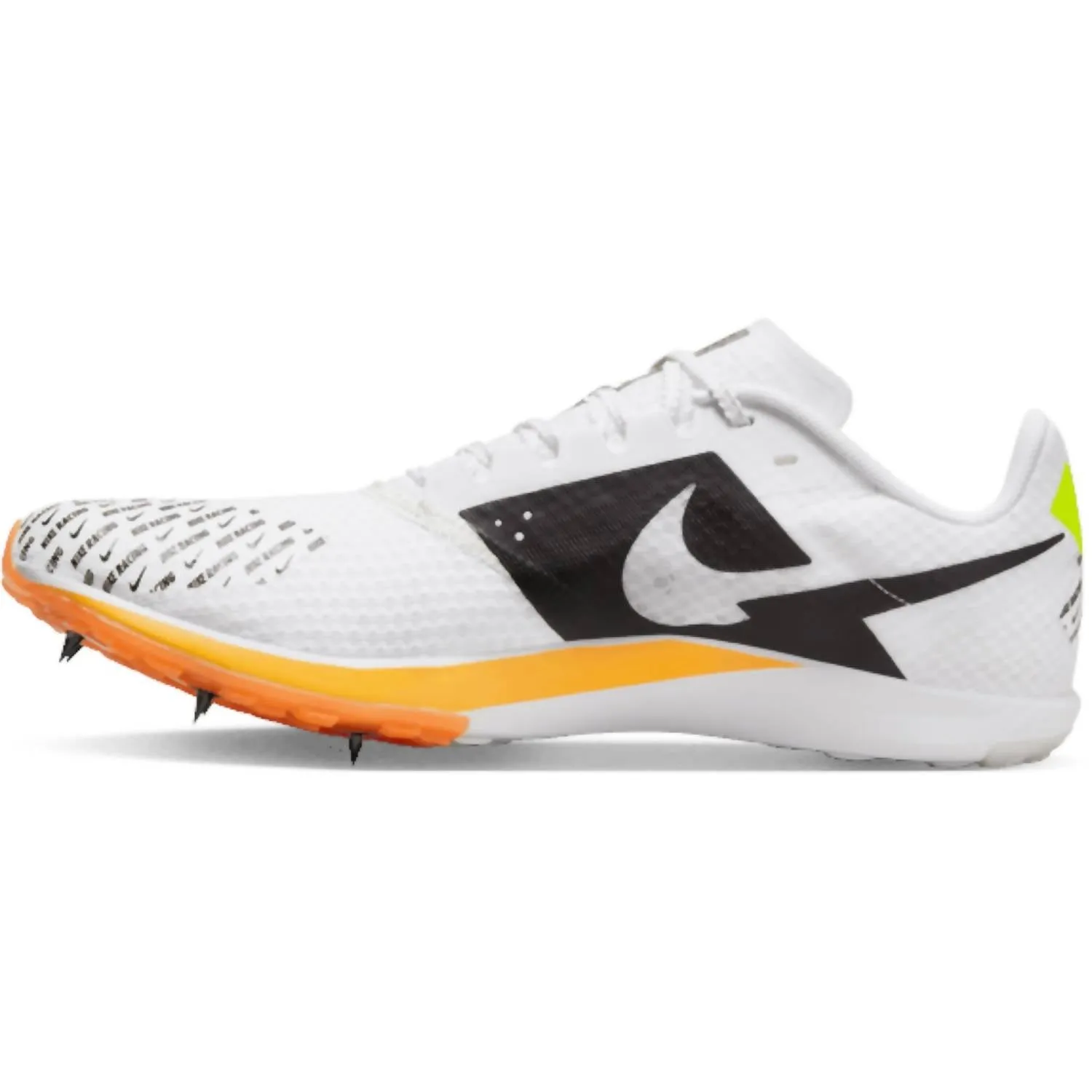 Herren Rival Xc 6 Sneaker in Weiß/Schwarz-Total Orange