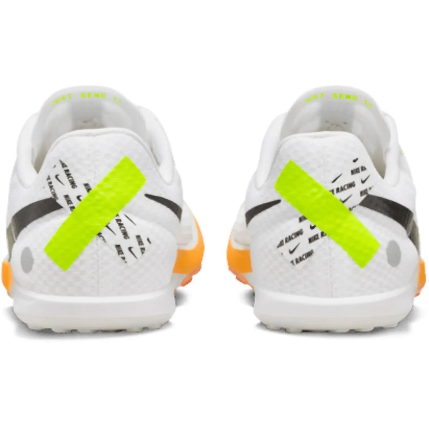 Herren Rival Xc 6 Sneaker in Weiß/Schwarz-Total Orange