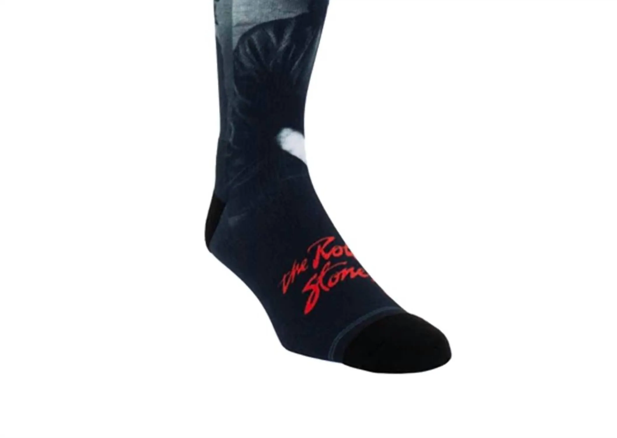 Herren The Rolling Stones Mick 1975 Socken in Schwarz