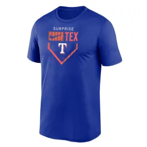 MLB - Herren Texas Rangers Überraschungs-Kurzarm-T-Shirt (N199 4EW TER TYK)