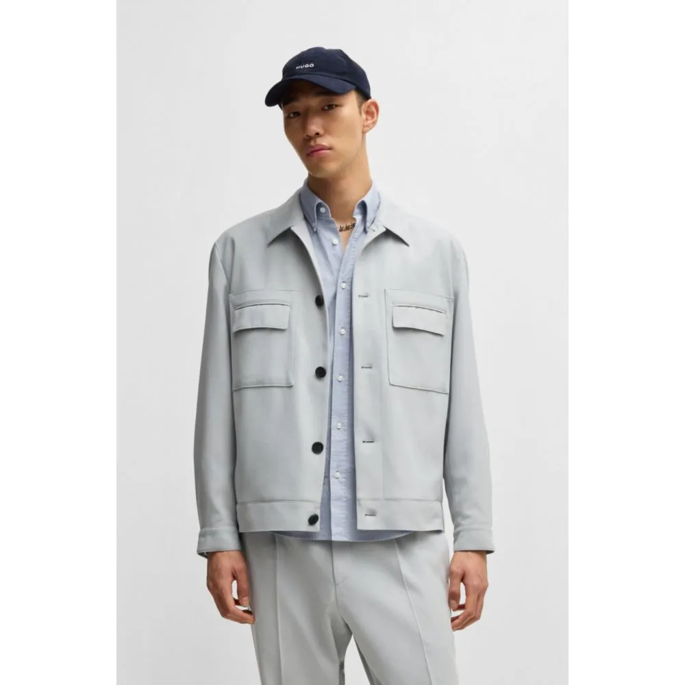 Moderne Jacke im Stretch-Köper