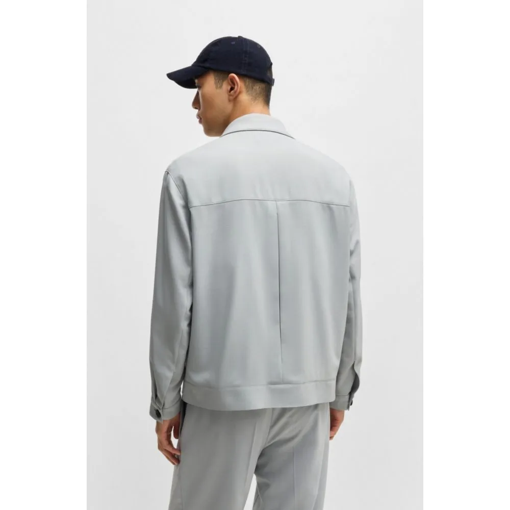Moderne Jacke im Stretch-Köper
