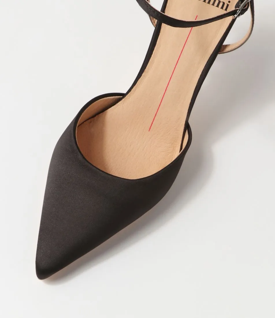 Mollini Myday Satinpumps in Schwarz_Mollini