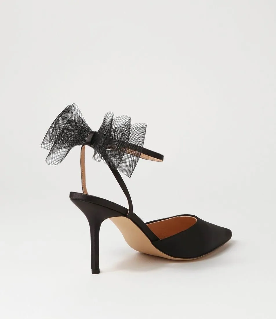 Mollini Myday Satinpumps in Schwarz_Mollini