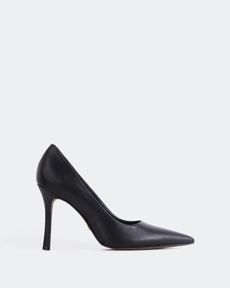 Moraya Schwarzes Leder